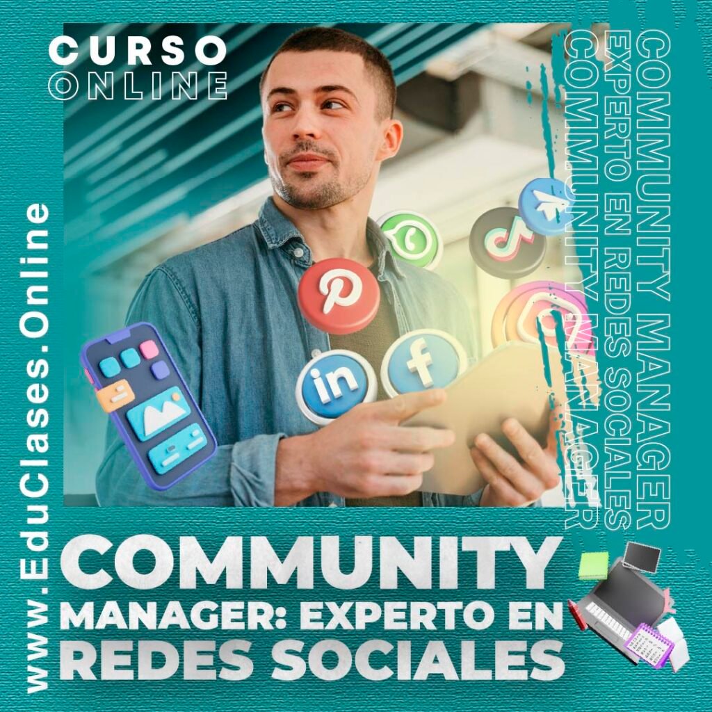 Community Manager: Conviertete en experto de Redes Sociales y aprende a generar ingresos desde cualquier parte.