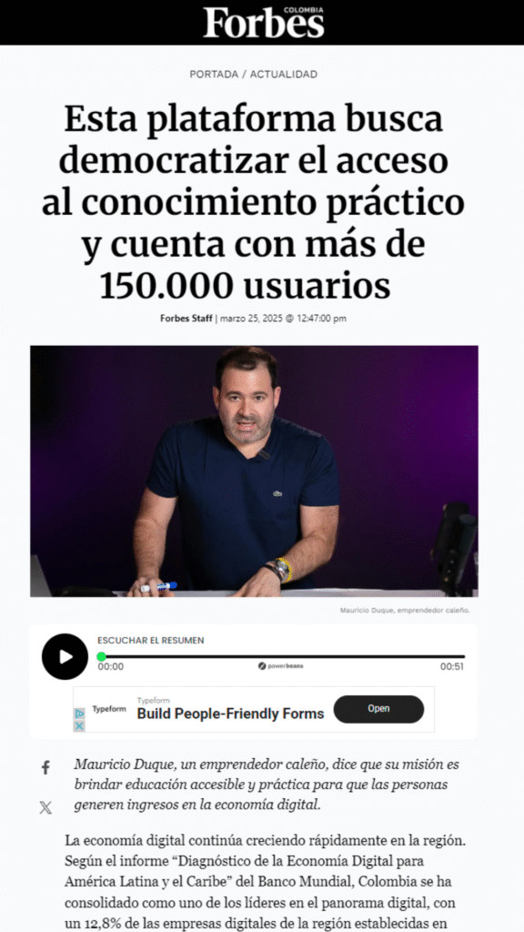 Genera ingresos con tu conocimiento